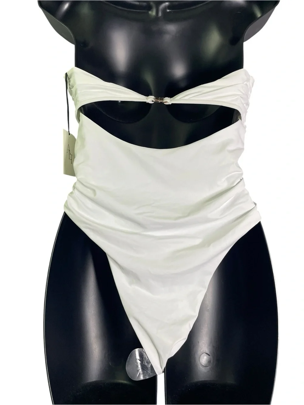 ALT Fleur One Piece - White Swimsuit New Large Bridal